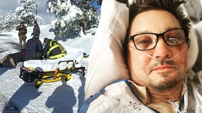 MCU Hawkeye Actor Jeremy Renner Shares Impressive Workout Video 14 Months After Snowplow Accident