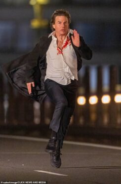 Mission Impossible 8 Set Photos & Video Show Tom Cruise Bloodied & Running