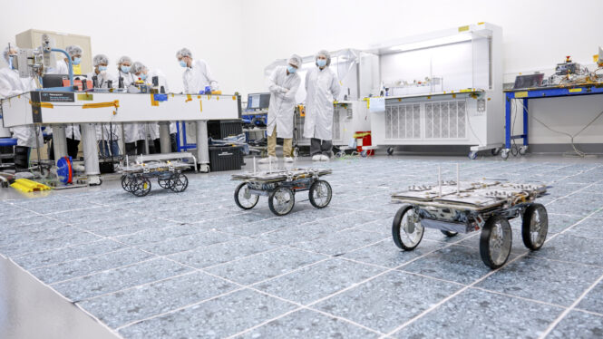 NASA’s Network of Small Moon-Bound Rovers Is Ready to Roll