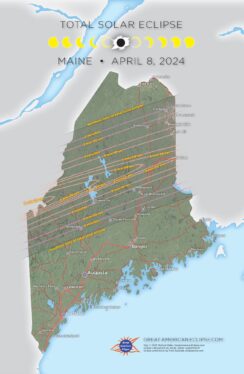Preparing for a Total Solar Eclipse in Northern Maine