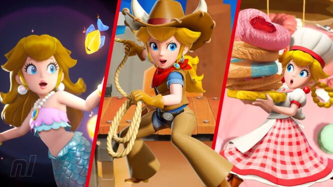 Princess Peach Showtime: all transformations, ranked