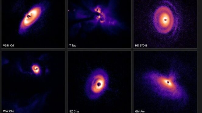 See planets being born in new images from the Very Large Telescope