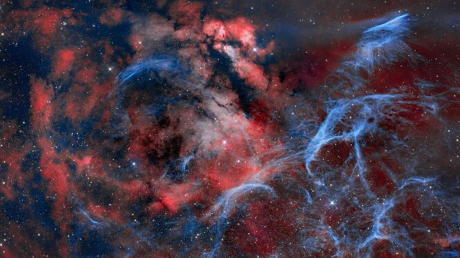 See the stunning Vela supernova remnant in exquisite detail in expansive image