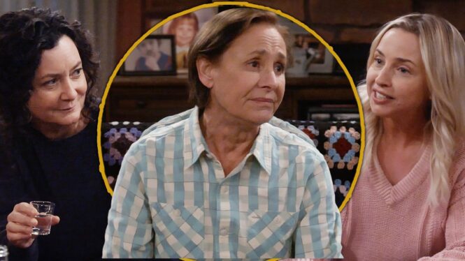 The Conners Season 6 Episode 6 Clip Sees Darlene, Jackie & Becky Play Never Have I Ever