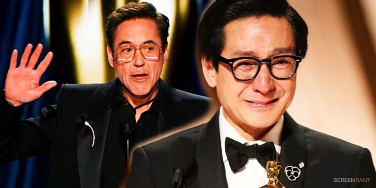 The Internet Is Convinced RDJ Snubbed Ke Huy Quan – But BTS Oscar Photos Reveal The Truth