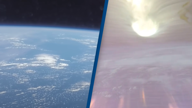 This is what it looks like to reenter Earth’s atmosphere from a space capsule’s POV