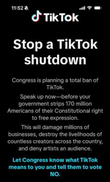 TikTok’s Campaign to Stop U.S. Ban ‘Backfires,’ Enraging Congress