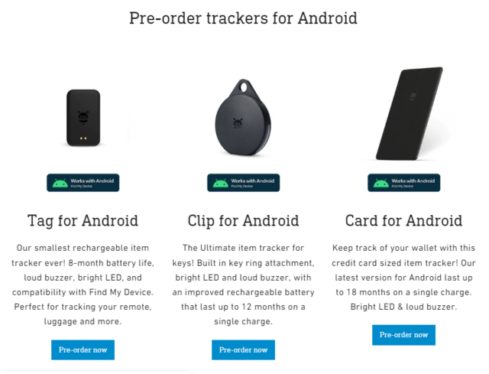 Android’s Bluetooth trackers are finally shipping in late May