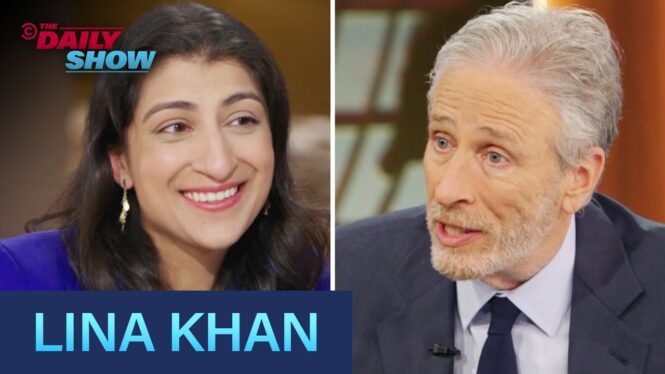 Apple wouldn’t let Jon Stewart interview FTC Chair Lina Khan, TV host claims