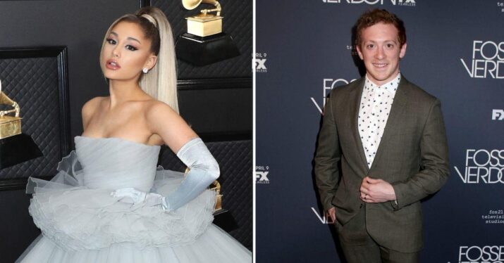 Ariana Grande Supports Boyfriend Ethan Slater at Final ‘Spamalot’ Show