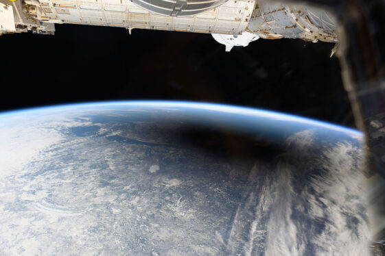 Astronauts’ photos capture April 8 solar eclipse from Earth orbit