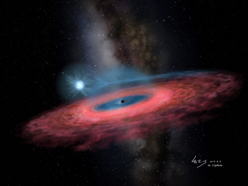 Astronomers Discover Heaviest Stellar Black Hole in the Milky Way