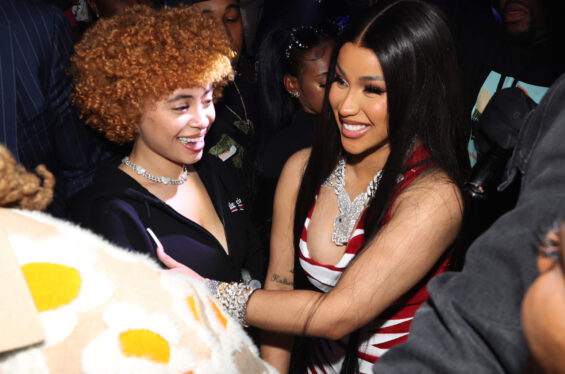 Cardi B & Ice Spice Squash Feud Rumors With Sweet Photo Together: ‘De Lo Mío’