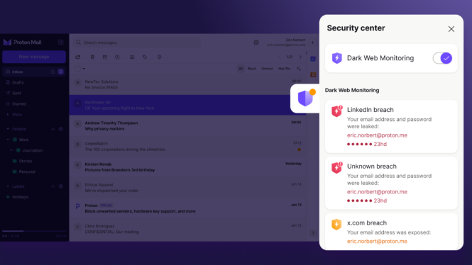 Discover if your data have been leaked with Proton Mail’s new tool