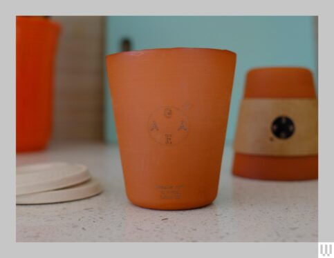 GaeaStar’s 3D-Printed Clay Coffee Cups Are Disposable, but Can They Save Us From Microplastics?