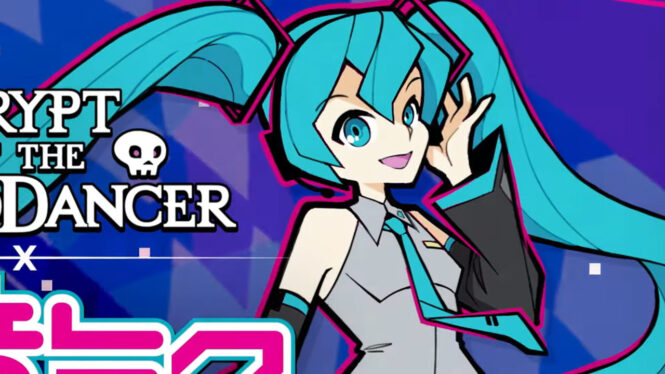 Hatsune Miku’s Crypt of the NecroDancer crossover is a perfect fit