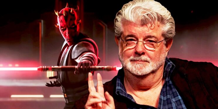 How George Lucas Masterminded Darth Maul’s Clone Wars Resurrection