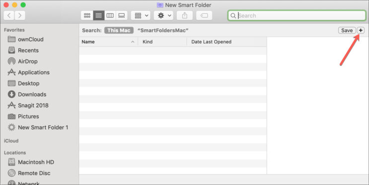 How to create a Smart Folder on a Mac