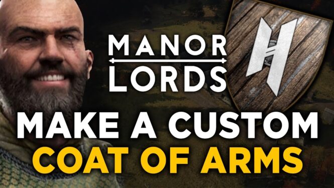 How to upload a custom coat of arms in Manor Lords