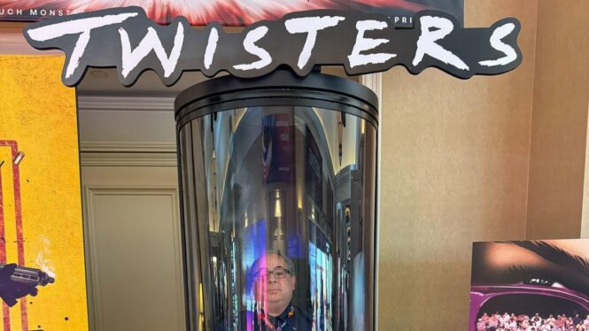 I Went to CinemaCon and Got Caught in Twisters’ Suck Tube