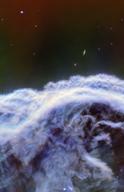 James Webb captures the edge of the beautiful Horsehead Nebula