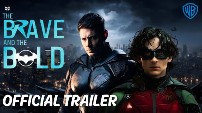 Jensen Ackles & Timothee Chalamet Become DCU’s Batman & Robin In The Brave And The Bold Concept Trailer