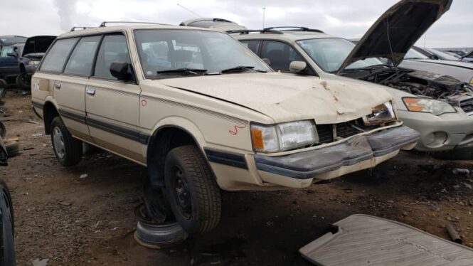 Junkyard Gem: 1987 Subaru GL 4WD Wagon with 324k miles