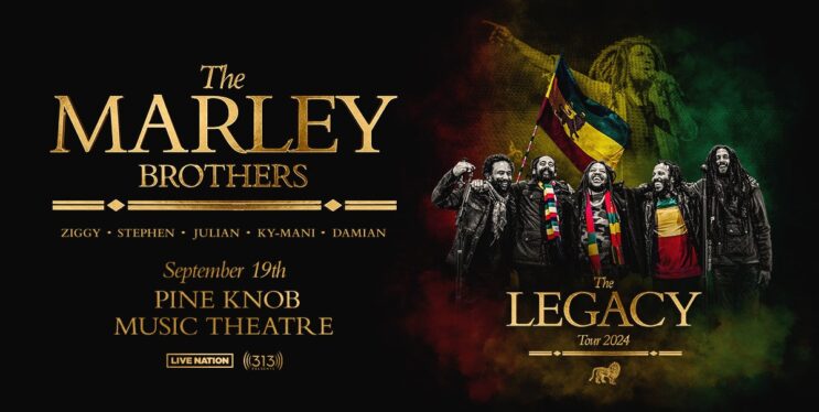 Marley Brothers Unite for 2024 North American ‘Legacy Tour’ Celebrating Dad Bob Marley’s Music & Influence