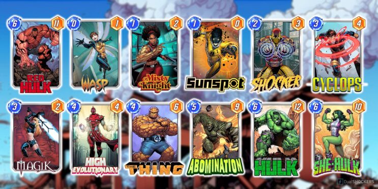 Marvel SNAP: Red Hulk Deck Build (Tips, Cards, & Strategies)