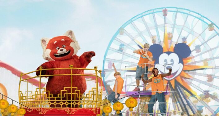 Pixar Fest Is Turning Red With Mei the Panda and 4*Town at Disney Parks