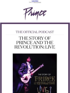 Prince Fans Can Celebrate ‘Purple Rain’s’ 40th Anniversary With New Collectible Book (And It’s 25% Off)