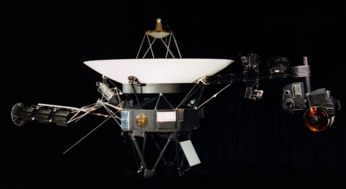 Space memory: Voyager gift for Pres. George H.W. Bush