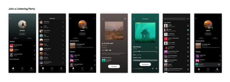 Spotify reuses its live audio tech through Listening Party feature