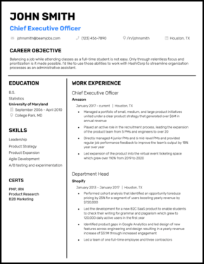 The best resume templates for Google Docs