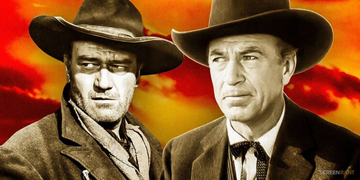 The Classic Western Movie That John Wayne Turned Down Was A Massive Win For Gary Cooper