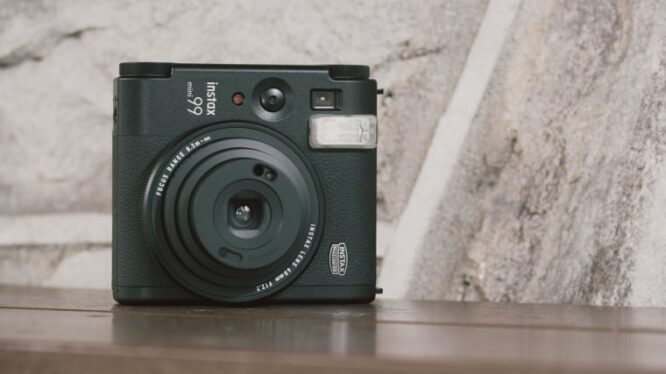 The Instax mini 99 could pass for a real Fujifilm camera