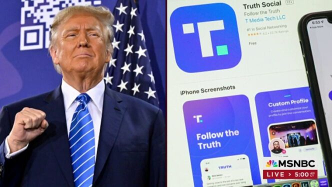 Trump Sues Truth Social Co-Founders