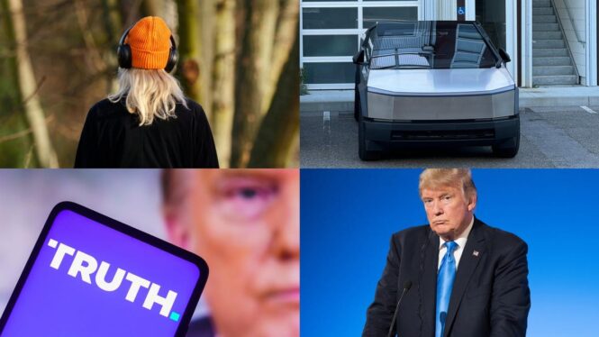 Trump’s Truth Social Stock Dropped, Cybertrucks Broke, the Virtual Boy Deserves Respect, and More