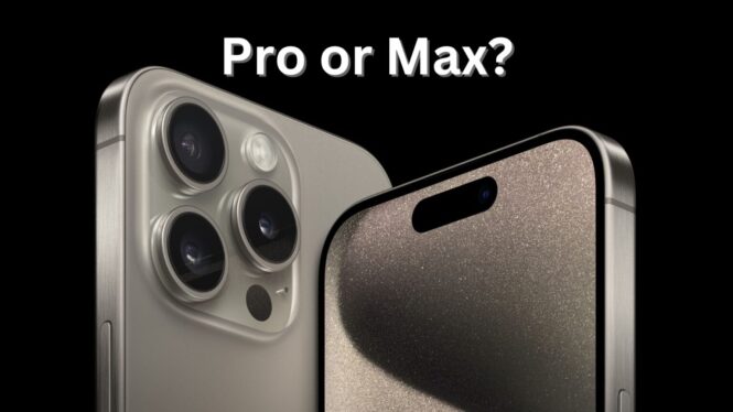 Why you should buy the iPhone 15 Pro instead of the iPhone 15 Pro Max