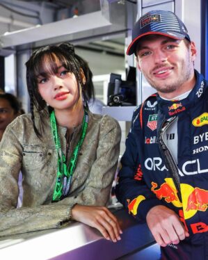 BLACKPINK’s Lisa Waves the Checkered Flag & Meets the Racers at F1 Miami Grand Prix