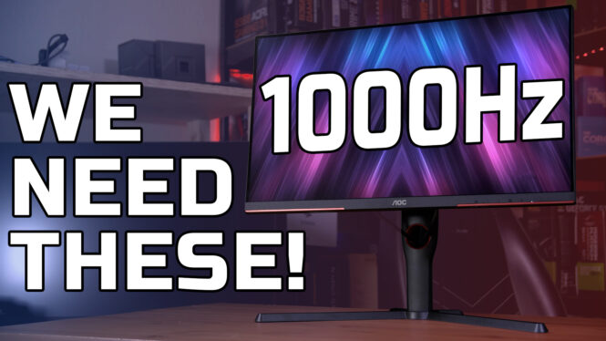 Does anyone really need a 1,000 Hz gaming display?