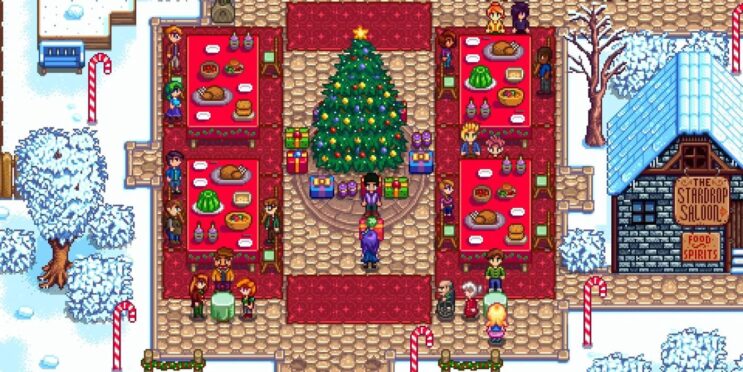 Easily Missed Stardew Valley 1.6 Feature Lets You Plan Ahead For Feast Of The Winter Star