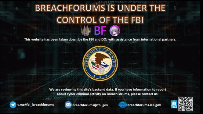 FBI seizes hacking forum BreachForums — again
