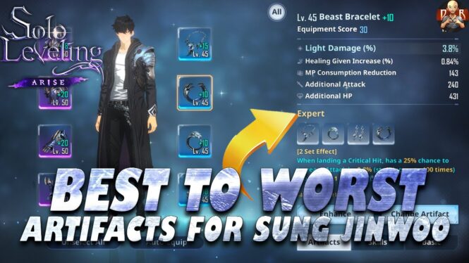 Figuring Out Solo Leveling: ARISE Best Artifacts Just Got A Whole Lot Easier