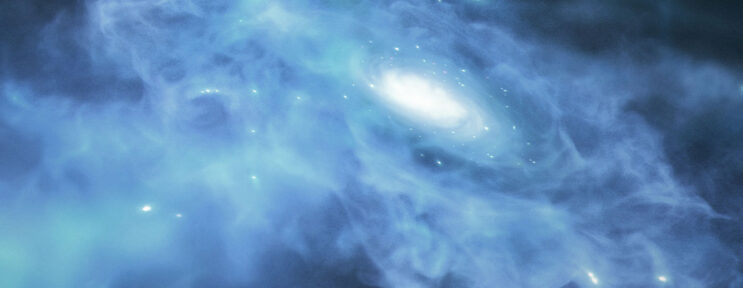Galaxies Actively Forming in Early Universe Caught Feeding on Cold Gas