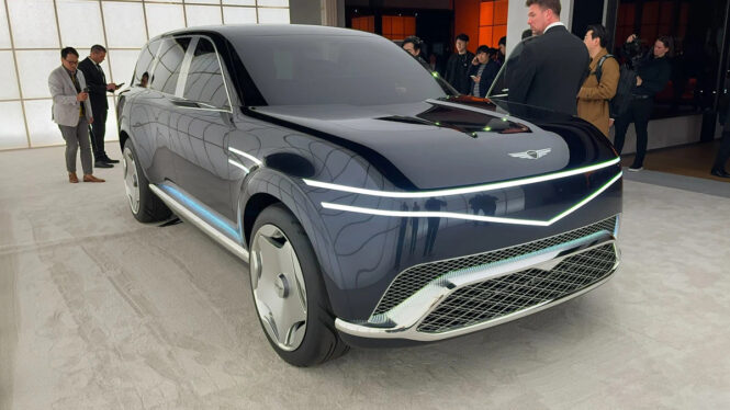 Genesis Neolun concept reportedly becoming GV90 electric SUV