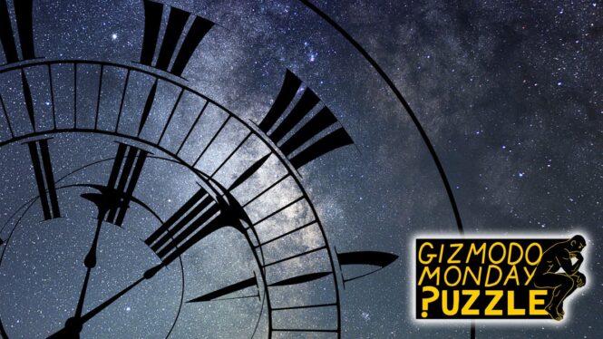 Gizmodo Monday Puzzle: I Bet You Can’t Tell Time on This Warped Clock