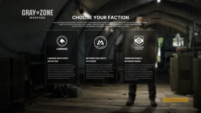 Gray Zone Warfare: Which Faction Should You Choose?