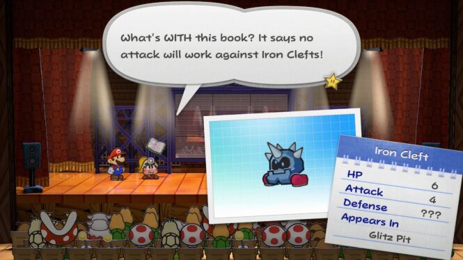 How To Beat Iron Cleft In Paper Mario: The Thousand-Year Door