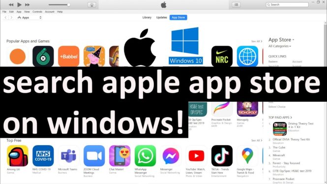 How to Use Apple Apps on Windows